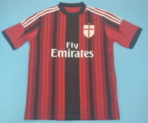 ShirtFront - AC Milan 2014-2015 Home Short-Sleeve Kit