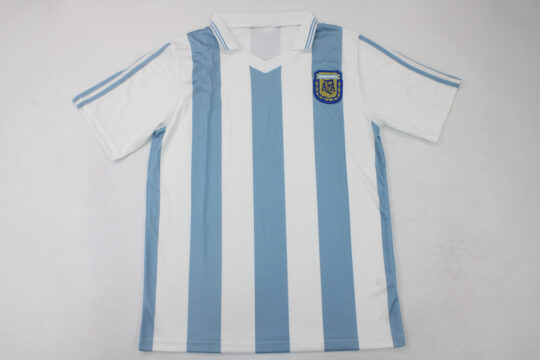 Shirt Front - Argentina 1991-1993 Home Short-Sleeve Jersey