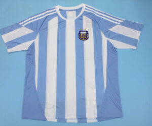 Shirt Front - Argentina 2004-2005 Home Short-Sleeve Jersey