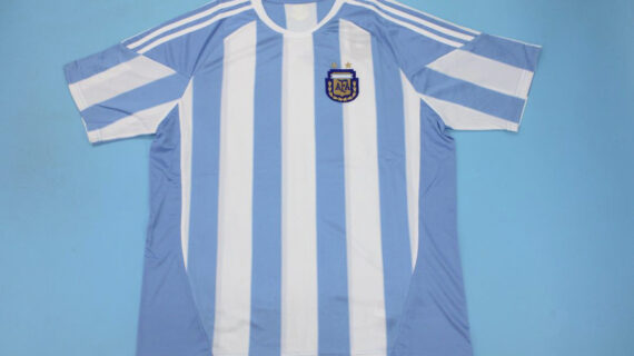 Shirt Front - Argentina 2004-2005 Home Short-Sleeve Jersey