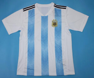 Shirt Front - Argentina 2018 Home Short Sleeve Jersey