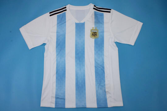 Shirt Front - Argentina 2018 Home Short Sleeve Jersey