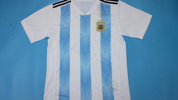 Shirt Front - Argentina 2018 Home Short Sleeve Jersey