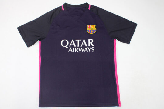 Shirt Front - Barcelona 2016-2017 Away Short-Sleeve Jersey