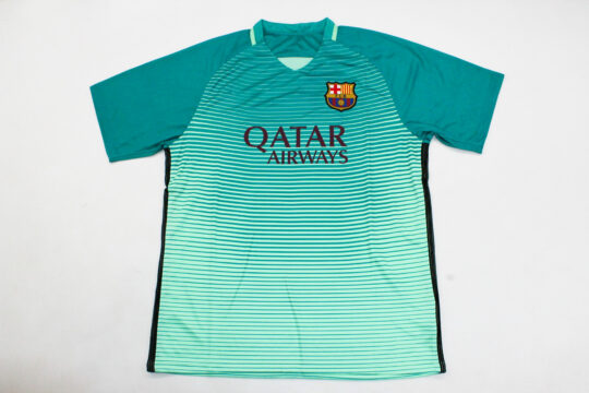 Shirt Front - Barcelona 2016-2017 Third Short-Sleeve Jersey