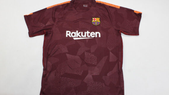 Shirt Front - Barcelona 2017-2018 Third Short-Sleeve Jersey