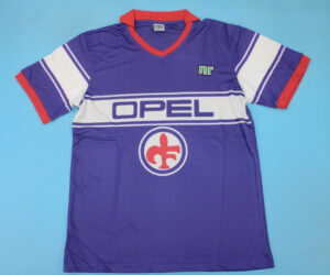 Shirt Front - Fiorentina 1984-1985 Home Short-Sleeve Kit