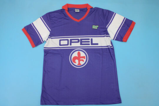 Shirt Front - Fiorentina 1984-1985 Home Short-Sleeve Kit