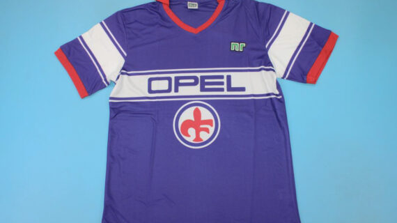 Shirt Front - Fiorentina 1984-1985 Home Short-Sleeve Kit