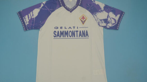 Shirt Front - Fiorentina 1994-1995 Away Short-Sleeve Jersey