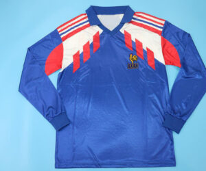 Shirt Front, France 1990-1992 Home Long-Sleeve Jersey