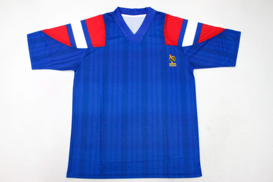 Shirt Front, France 1992-1993 Home Long-Sleeve Jersey