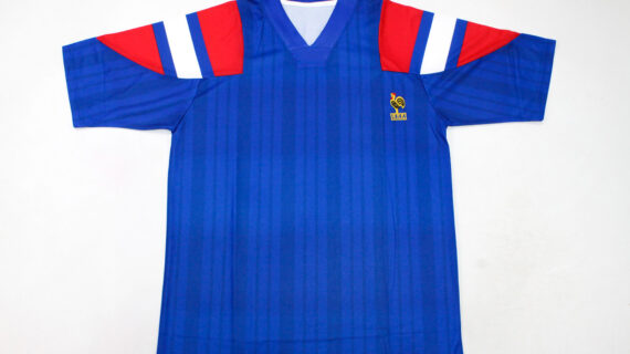 Shirt Front, France 1992-1993 Home Long-Sleeve Jersey