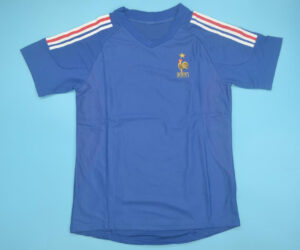 Shirt Front - France 2002-2004 Home Short-Sleeve Jersey