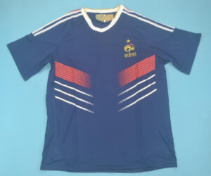 Shirt Front - France 2009-2011 Home Short-Sleeve Jersey