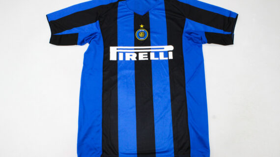 Shirt Front - Inter Milan 2004-2005 Home Short-Sleeve Jersey