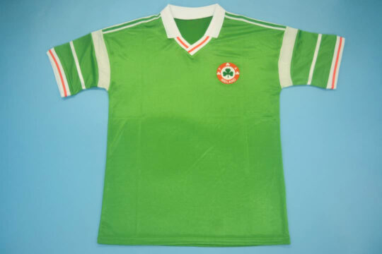 Front Shirt, Ireland 1988-1990 Home Short-Sleeve Jersey