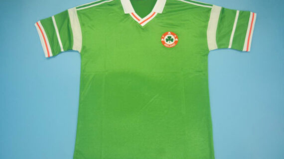 Front Shirt, Ireland 1988-1990 Home Short-Sleeve Jersey