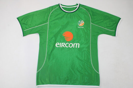 Shirt Front - Ireland 2002 Home Short-Sleeve Jersey