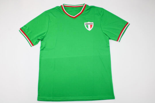 Shirt Front, Mexico 1970 Home Short-Sleeve Jersey