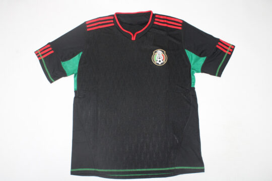 Shirt Front - Mexico 2010 Away Short-Sleeve Jersey