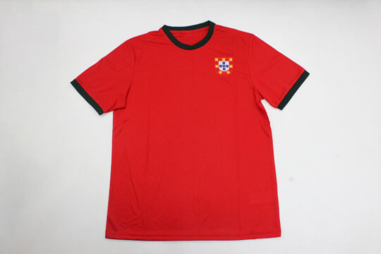 Shirt Front - Portugal 1966-1969 Home Short-Sleeve Jersey