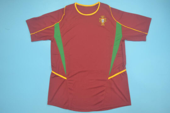 Shirt Front - Portugal 2002-2004 Home Short-Sleeve Jersey