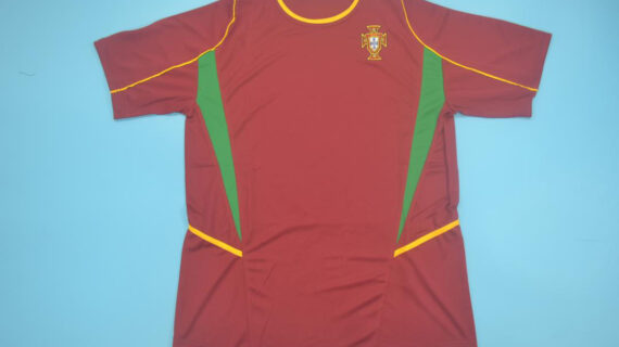 Shirt Front - Portugal 2002-2004 Home Short-Sleeve Jersey