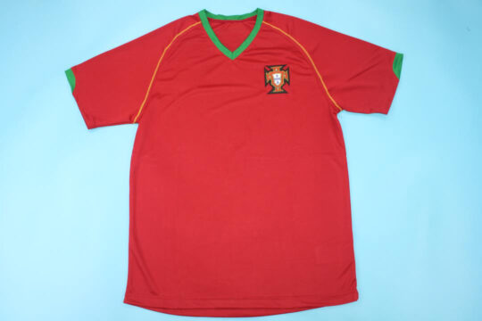 Shirt Front - Portugal 2006-2008 Home Short-Sleeve Jersey