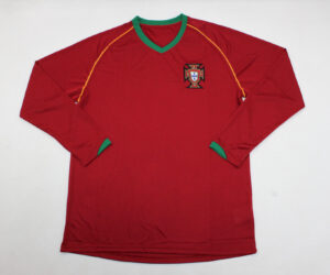 Shirt Front - Portugal 2006-2008 Home Long-Sleeve Jersey