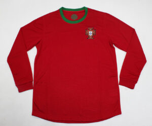 Shirt Front, Portugal 2012 Home Long-Sleeve Jersey