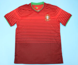 Shirt Front - Portugal 2014-2016 Home Short-Sleeve Jersey