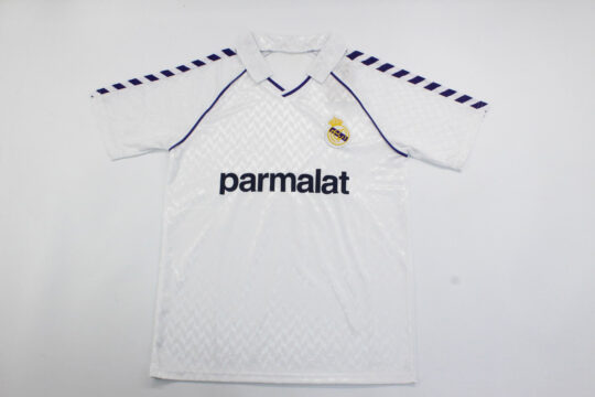 Shirt Front - Real Madrid 1986-1988 Home Short-Sleeve Jersey