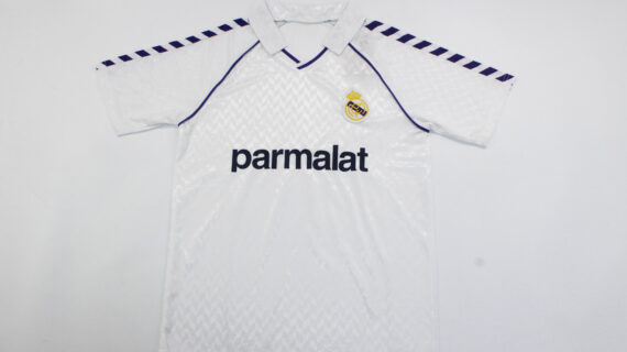 Shirt Front - Real Madrid 1986-1988 Home Short-Sleeve Jersey