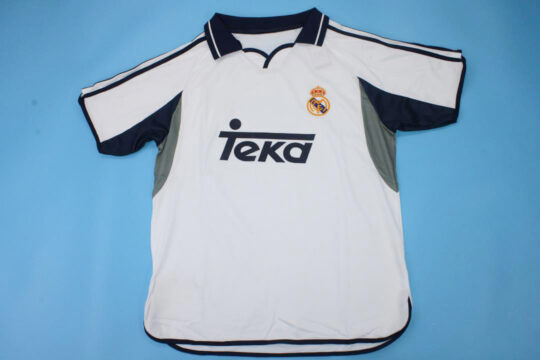 Shirt Front - Real Madrid 2000-2001 Home Short-Sleeve Jersey