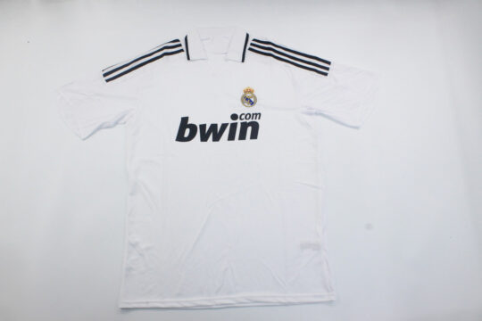 Shirt Front - Real Madrid 2008-2009 Home Short-Sleeve Jersey