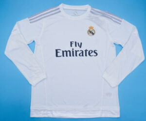 Shirt Front - Real Madrid 2015-2016 Home Long-Sleeve Jersey