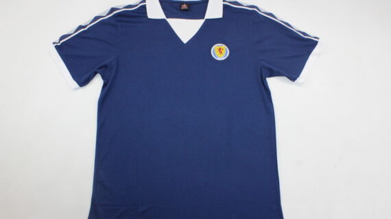 Shirt Front - Scotland 1978 Home Short-Sleeve