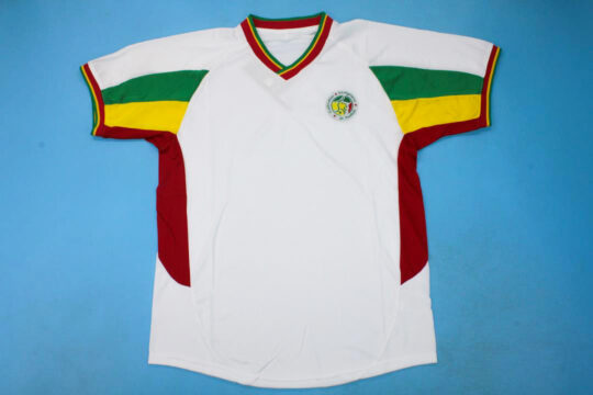 Shirt Front - Senegal 2002-2004 Home Short-Sleeve Jersey