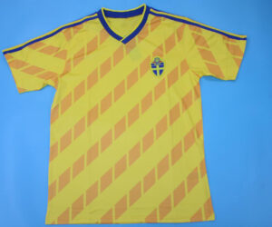 Shirt Front - Sweden 1989-1992 Home Short-Sleeve Jersey