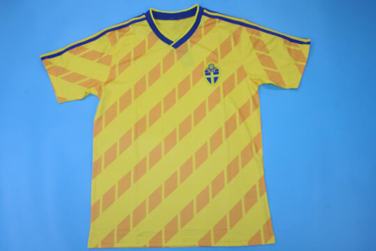 Shirt Front - Sweden 1989-1992 Home Short-Sleeve Jersey