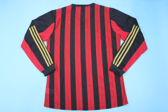 Shirt Front - AC Milan 2013-2014 Home Long-Sleeve Jersey