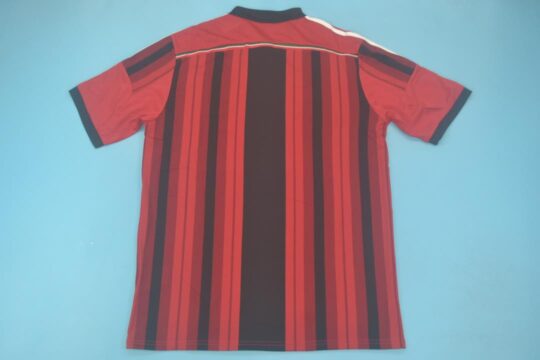 Shirt Back Blank - AC Milan 2014-2015 Home Short-Sleeve Kit