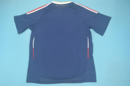 Shirt Back Blank - France 2009-2011 Home Short-Sleeve Jersey