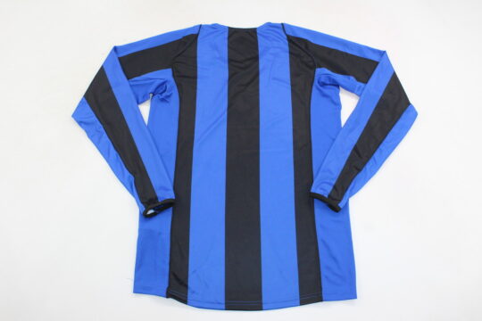 Shirt Back Blank - Inter Milan 2004-2005 Home Long-Sleeve Jersey