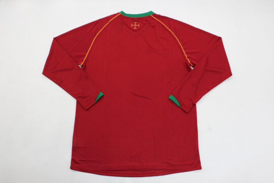 Shirt Back Blank - Portugal 2006-2008 Home Long-Sleeve Jersey