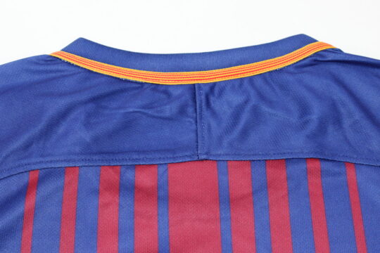 Shirt Collar Back - Barcelona 2017-2018 Home Short-Sleeve Jersey