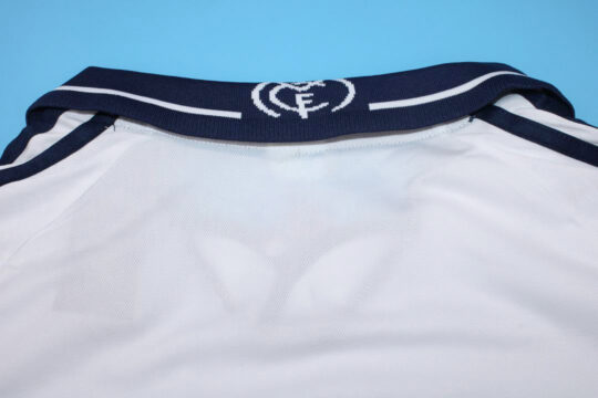 Shirt Collar Back - Real Madrid 2000-2001 Home Short-Sleeve Jersey