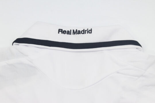 Shirt Collar Back - Real Madrid 2008-2009 Home Short-Sleeve Jersey