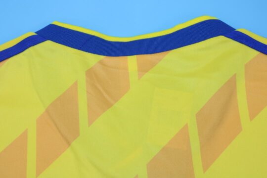 Shirt Collar Back - Sweden 1989-1992 Home Short-Sleeve Jersey